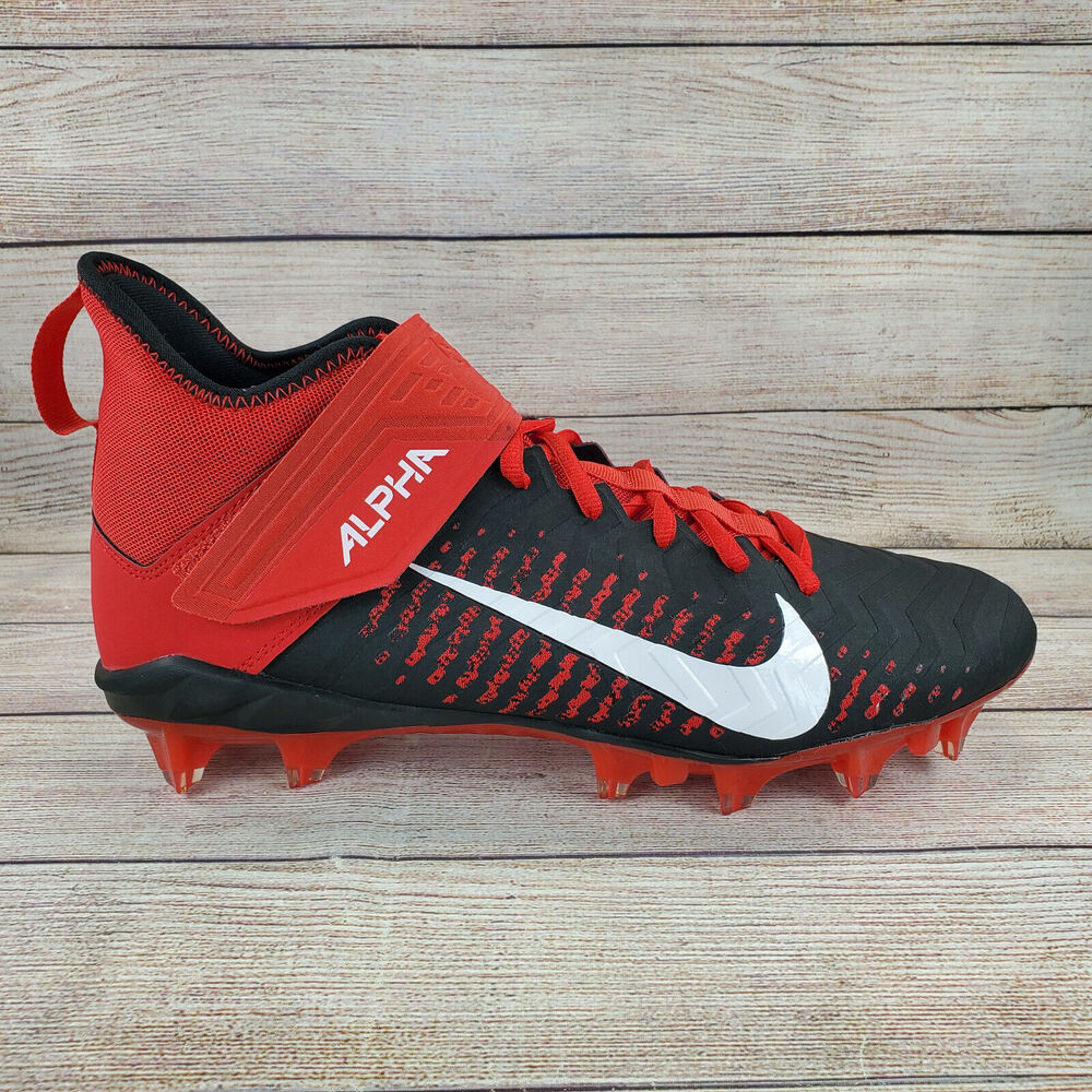 Nike Alpha Menace Pro 2 Mid Football Cleats Men's Size 14